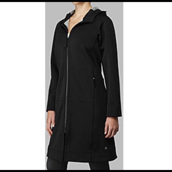 lululemon athletica Jackets & Blazers - Sz8 Lululemon Grey Apres Yoga Soft Shell Fleece Lined Jacket EUC